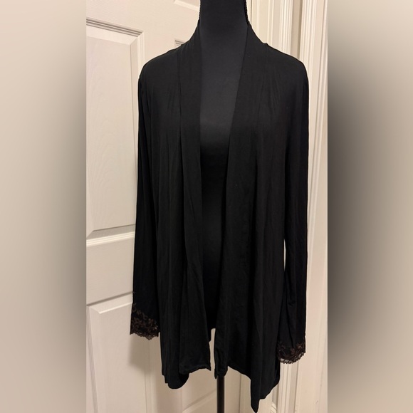 Soma Black Cardigan Sweater Wrap - Picture 1 of 8